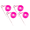 NEON PINK, variant on Gator Jawn Heavy Duty with 10 ft. Nylon Rope Tent Stakes- 4 Pack, Zinc Plated (Neon Orange)