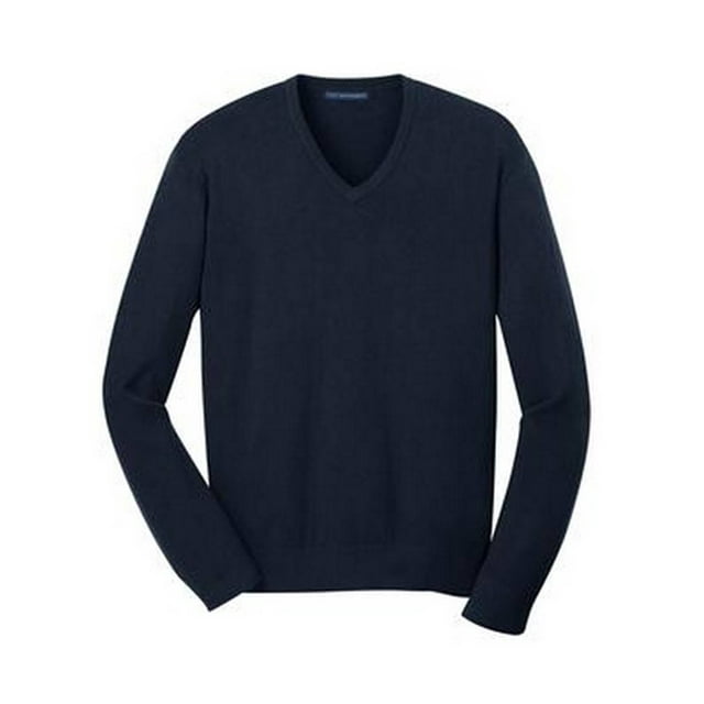 Port Authority Pull Col Rond - Bleu Marine - Small