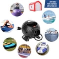 thumbnail image 4 of Portable 800W Electric Air Pump Inflator Deflator with 3 Nozzles, 4 of 8