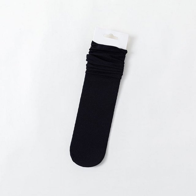 Calcetines de terciopelo de verano para niños, finos, de longitud media, de color caramelo, calcetines de hielo sueltos de verano para mujer