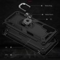 thumbnail image 7 of Designed for Samsung Galaxy A26 5G Case, Military Grade Protective Phone Case Cover with Enhanced Metal Ring Kickstand [Support Magnet Car Mount] Compatible with Samsung Galaxy A26 5G, Black, 7 of 7