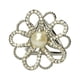 thumbnail image 2 of Sonducket Bufanda anillo bufandas elegantes broche con diamantes de imitación envoltura moderna abrazadera cierre titular Heronsbill estilo Type3 NO3, 2 of 6