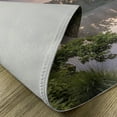 thumbnail image 5 of Ambesonne Forest Place Mats Set of 4, Lake Natura Netherlands, Standard Size, Green Purplegrey, 5 of 6