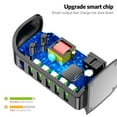 thumbnail image 3 of EIMELI Station de Charge USB 5 Ports Bureau à Domicile Affichage Numérique Charge USB, 3 of 9