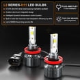 thumbnail image 2 of 4X LED Headlight High Low Beam Bulbs 6000K Combo For Chevy Monte Carlo 2006 2007, 2 of 14