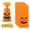 Orange, variant on zpqytgj 50Pcs Halloween Candy Bags with Twist Ties for Party Favor Packaging