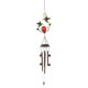 thumbnail image 5 of Luz LED de carillones de viento de hierro forjado con energía solar, impermeable, decorativa para jardín y césped, 5 of 10