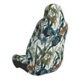 thumbnail image 3 of JUNZAN Hawaiian Style Pattern Seat Covers,Universal Fit Sedans,Cars,Vans,SUV,Truck, 3 of 6