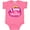 Hot Pink, variant on Inktastic I Love My Mommy Girls Girls Baby Bodysuit