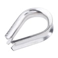 thumbnail image 6 of jiaping 1 Pack M10 304 Stainless Steel Thimble For 3/8" 10mm Diameter Wire Rope Set of 1, 6 of 6