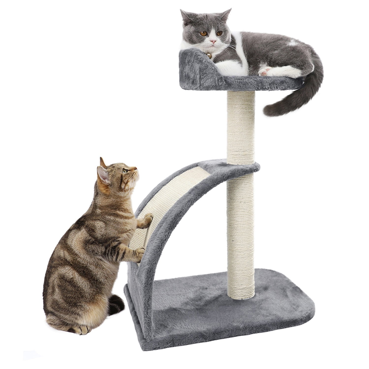 Pefilos Cat Scratch Post for Large Cats Tree Cat Scratching Posts for Indoor Cats Cat Scratching for Furniture Tall Cat Scratcher Posts Toy, Gray Pefilos Cat Scratch Post for Large Cats Tree Cat Scratching Posts for Indoor Cats Cat Scratching for Furniture Tall Cat Scratcher Posts Toy, Gray