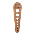 thumbnail image 1 of Raspador de hierbas, herramienta para deshojar, de madera, rústico, para hierbas y hojas, para vegetales. marrón, 1 of 9