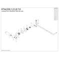 thumbnail image 3 of Kingston Brass KTALD38 Bel-Air Universal Front or Side Mount Toilet Tank Lever in Brushed Nickel, 3 of 5
