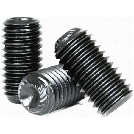 

Socket Set Screw Knurled Cup Point 10-24 x 7/8 Alloy Steel Black Oxide Hex Socket (Quantity: 100)