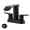 Matte Black, variant on Wowow 4 in. Centerset Double Handle Mid Arc Bathroom Waterfall Faucet with Drain Kit Included in Black and Gold