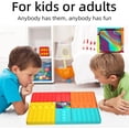 thumbnail image 2 of -Square Chessboard PlusFidget Toys Giant Big Pop It Juego de mesa Popit Bubble Push Stress Relief Adulto Secuencia Niños Ajedrez Clásico Dados Juegos de mesa Descompresión Paquetes, 2 of 5