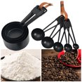 thumbnail image 4 of Riguas 1 Set Measuring Spoons Food Grade Clear Scale Heat Resistant Comfortable Handle Non-stick Measure Liquid Powder Stainless Steel Measuring Cups Baking Tools Kitchen Gadgets, 4 of 8