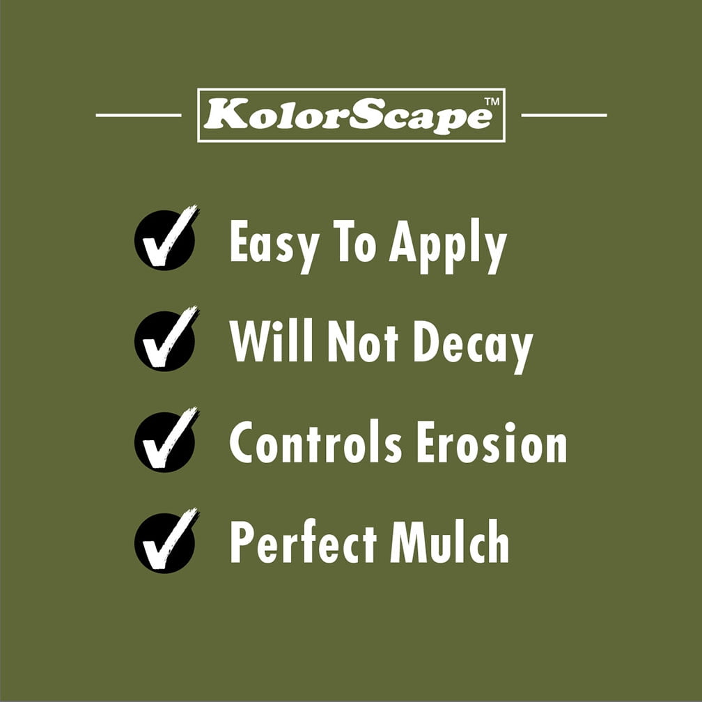 Kolorscapes Outdoor Decorative Stone Pea Gravel Bagged Rock, .5 CF