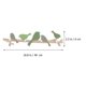thumbnail image 2 of Green Wooden Wall Hook Bird Design for Home Use 1Pcs Household Hanging Hook, 2 of 2