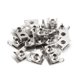 thumbnail image 1 of 20Pzas Clips Retenedores Remaches para Paragolpes 6mm Rosca Sujeción Metal Tipo U, 1 of 6