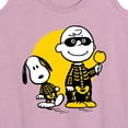 thumbnail image 3 of Peanuts - Charlie And Snoopy Skeleton - Women's Racerback Tank Top, 3 of 6