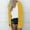 Yellow, variant on Babysbule Winter Coats for Women Women's Color Long Sleeve Casual Tops Blouse With Pocket And Button Cardigan Tops