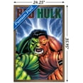 thumbnail image 3 of Marvel Comics - Red Hulk - Cover #30 Wall Poster, 22.375" x 34", Framed, 3 of 3