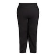 thumbnail image 5 of Terra & Sky Women's Plus Ponte Straight-Leg Pants, 29” Inseam, Sizes 0X-6X, 5 of 5