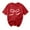 Red, variant on Wancir Oversized Tshirts for Women Bow Graphic Tees Cute Y2k Tops Crewneck Baggy Short Sleeve Shirts Teens Girls Summer Tops