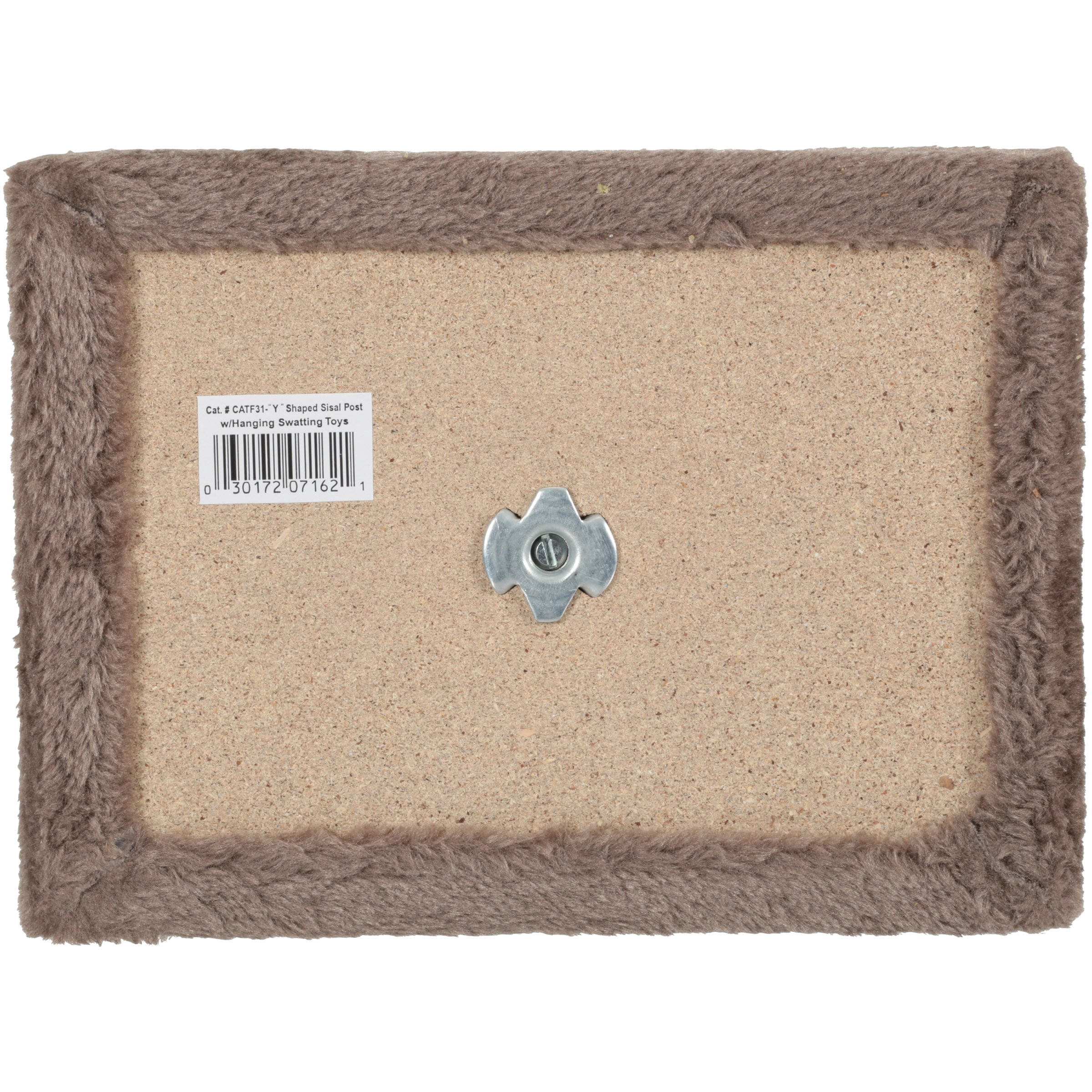 Penn-Plax Blue Y Shaped Sisal Cat Scratching Post with Swatting Toys, Small (1 Pack)