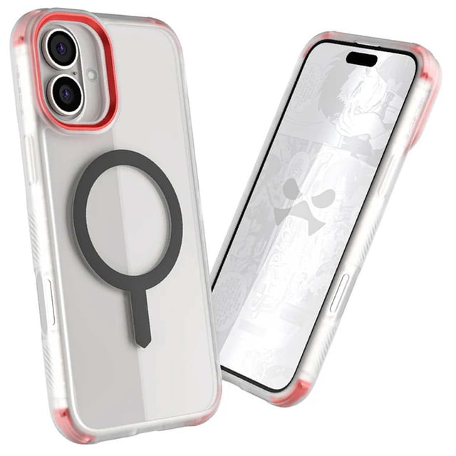 Funda GHOSTEK Covert para iPhone 16 Transparente con MagSafe