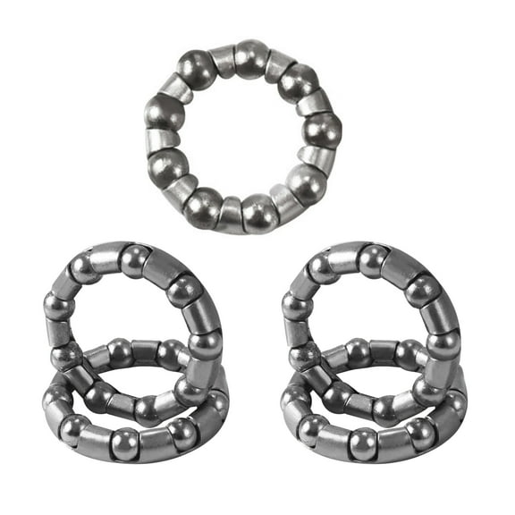 JIAHAOO Bicycle Crank Ball Bearings 5 Pack Stainless Steel 1 4 Inch Balls 29mm OD 18mm ID for Bike Maintenance Repair