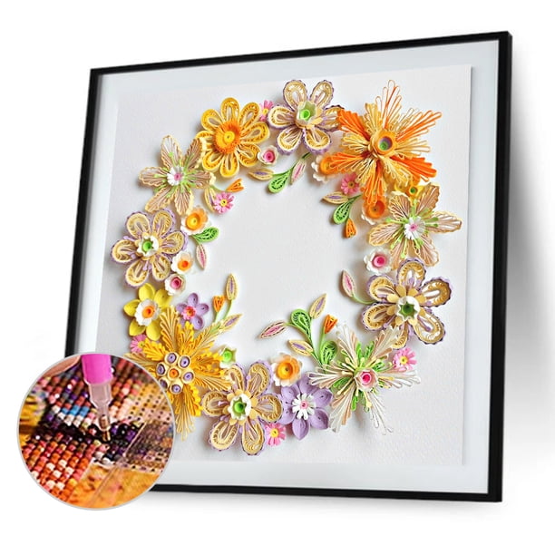 Cuadros Decorativos Diamond Painting 5D DIY Buchstaben Full Round Drill Strass Kit (NY218) DQrwqpou Nuevos Originales
