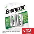 thumbnail image 4 of Pila Energizer C Recargable Blister 12 Unidades 1.2V, 4 of 9