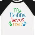 thumbnail image 4 of Inktastic My Nonna Loves Me Grandchild Boys or Girls Toddler T-Shirt, 4 of 5