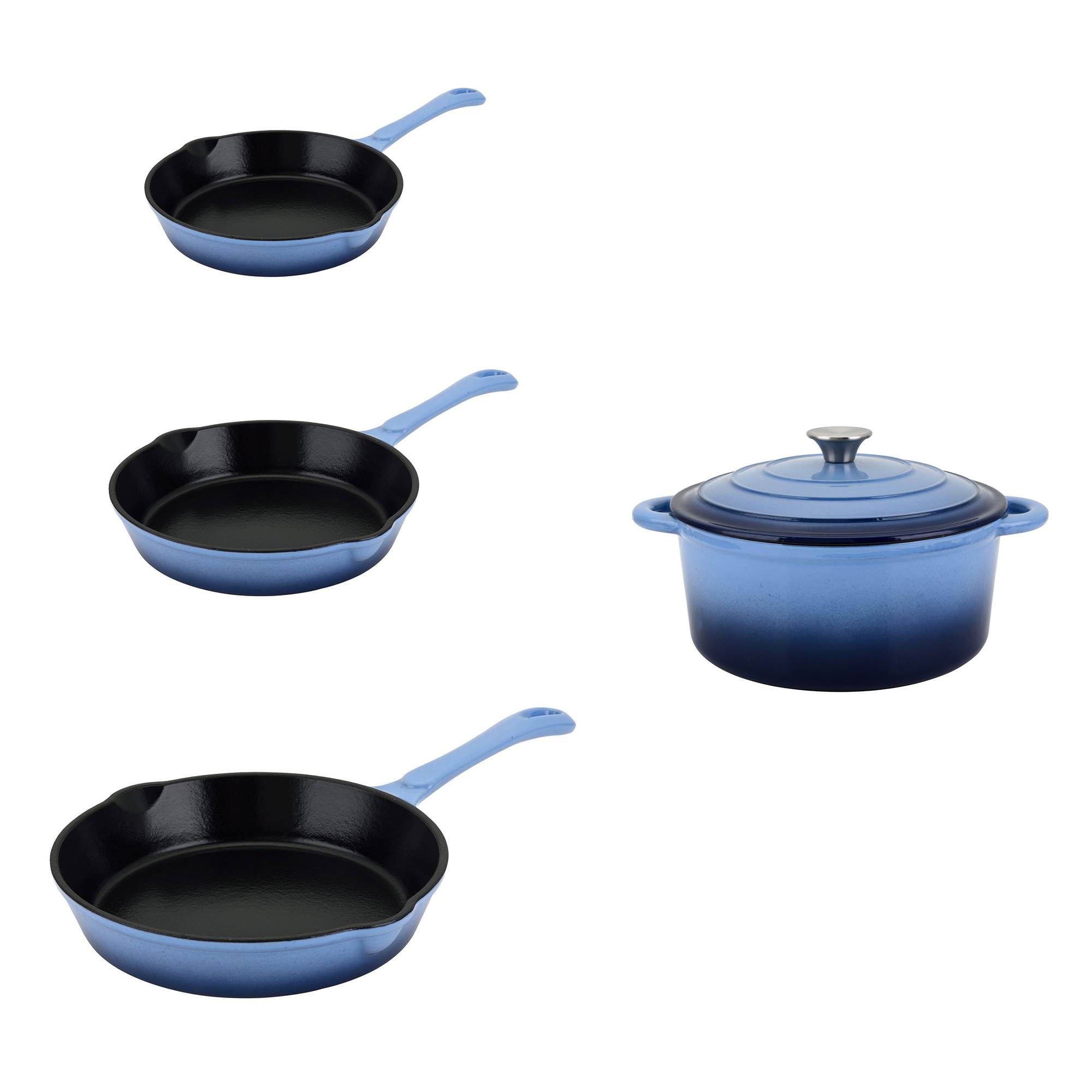 bella enameled cast iron skillet