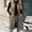 Brown women's sleeveless vest cardigan a1, variant on Women's Fall Winter Sleeveless Button Down Open Front Vest Cardigan Coat Casual Long Basic Layer Top, Navy L