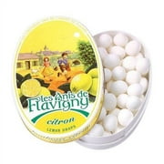 Les Anis De Flavigny Candy, Lemon, 1.8-Ounce Oval Tin  (10 Pack)