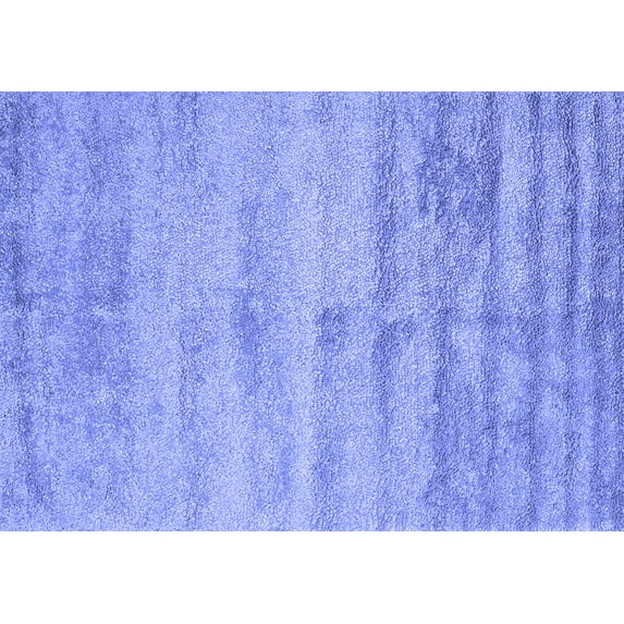 Ahgly Company Indoor Rectangle Abstract Blue Contemporary Area Rugs, 2' x 4'