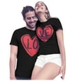 thumbnail image 3 of EQWLJWE Love Heart Graphic Shirts for Men Valentine's Day T Shirt Teen Girls Cute Lover Gift Tee Top, 3 of 5