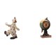 thumbnail image 1 of Figura de con globo terráqueo, estatua moderna, escultura, adorno de escritorio, centro de mesa, pieza de arte, reloj coleccionable para oficin, 1 of 8