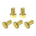 thumbnail image 1 of Unique Bargains Brass Hex Bolts, 5/16-18x1/2' 5 Pack Fully Thread Grade 4.8 Machine Screws, 1 of 4