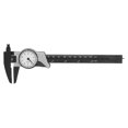 thumbnail image 1 of Dial Vernier Caliper ABS 0150mm Portable Metric Measuring Tool for Laboratory Home, 1 of 5