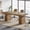 Light Brown, variant on Tribesigns 55.1" Modern Meeting Table for 4-6 People, Conference Table with Thick Tabletop, Light Brown