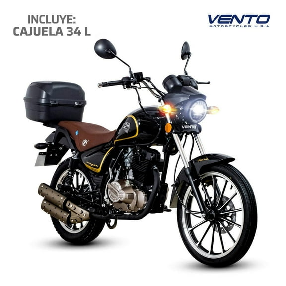 Motocicleta Rebel Vento Cougar 250 Negro 2026