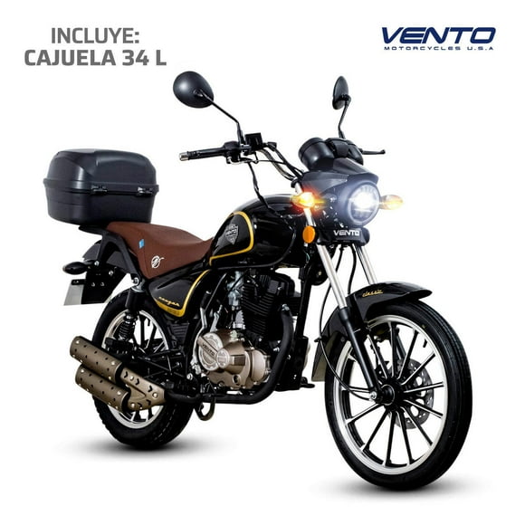 Motocicleta Rebel Vento Cougar 250 Negro 2026