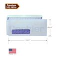 100 Cashier Depot 10 Business Envelope, 4 1/8 X 9 1/2, Peel & Seal