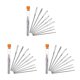 thumbnail image 5 of Bearachild 9 Pieces Stainless Steel Large Eye Household Portable Professional Needle Washable Stitching Quilting Hand Sewing Type1 NO1, 5 of 6