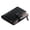 BK1, variant on Men's Functional Vertical Zipper Buckle Wallet Compact Secure RFID Blocking Card Holder Billfold Organizer