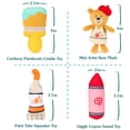 thumbnail image 3 of Set de juego de peluche GUND Baby My Little Artist con sonajero y chirriador, 3 of 9